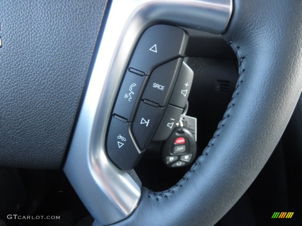 2013 Acadia SLE AWD - Carbon Black Metallic / Ebony photo #12