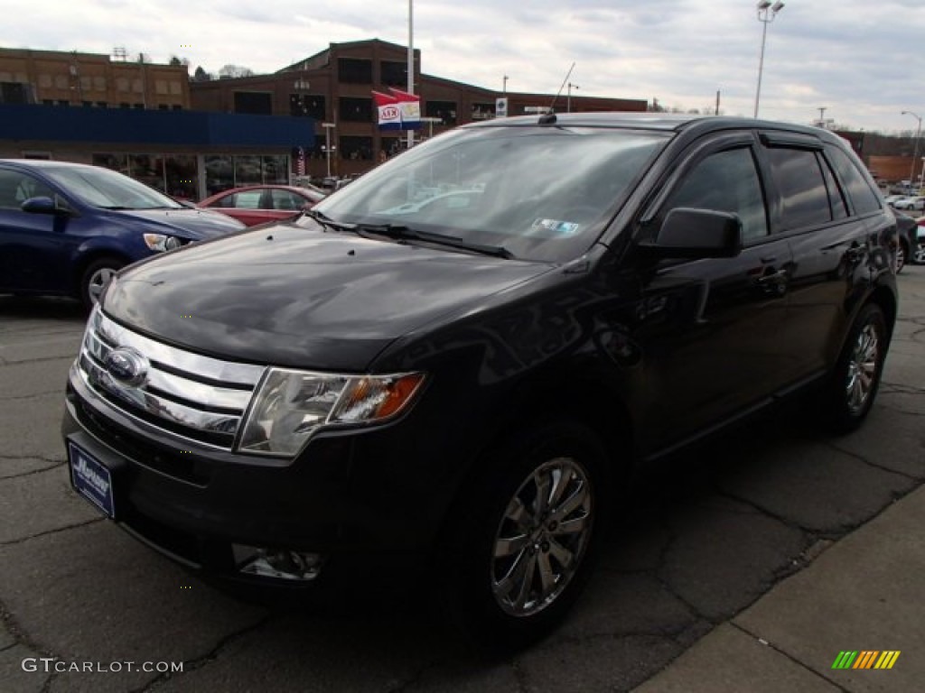 2007 Edge SEL Plus - Carbon Metallic / Charcoal Black photo #4