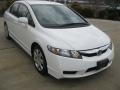 Taffeta White - Civic LX Sedan Photo No. 3
