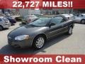 Graphite Metallic 2005 Chrysler Sebring Limited Convertible