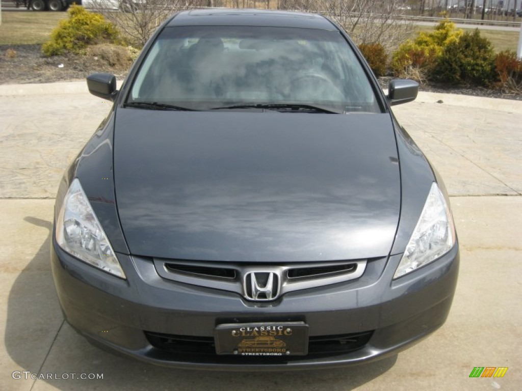 2005 Accord EX Sedan - Graphite Pearl / Gray photo #2