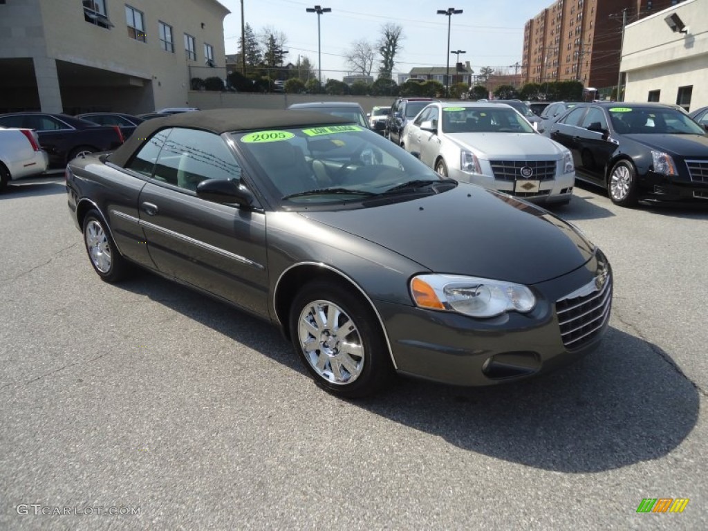 Graphite Metallic 2005 Chrysler Sebring Limited Convertible Exterior Photo #79474222