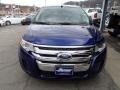 2013 Deep Impact Blue Metallic Ford Edge SE AWD  photo #3