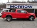 2013 Race Red Ford F150 FX4 SuperCrew 4x4  photo #1