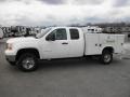 Summit White - Sierra 2500HD Extended Cab Utility Truck Photo No. 4