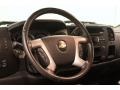 Ebony 2009 Chevrolet Silverado 1500 Hybrid Crew Cab 4x4 Steering Wheel