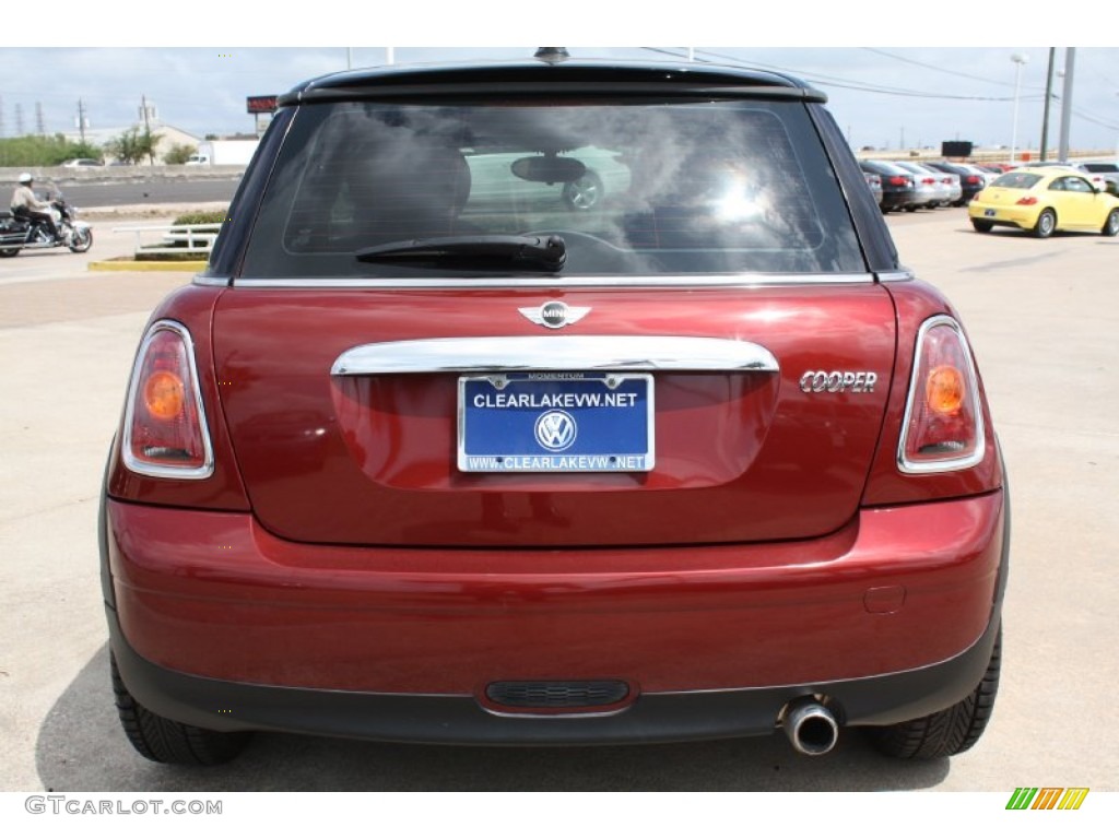 2007 Cooper Hardtop - Nightfire Red Metallic / Grey/Carbon Black photo #8