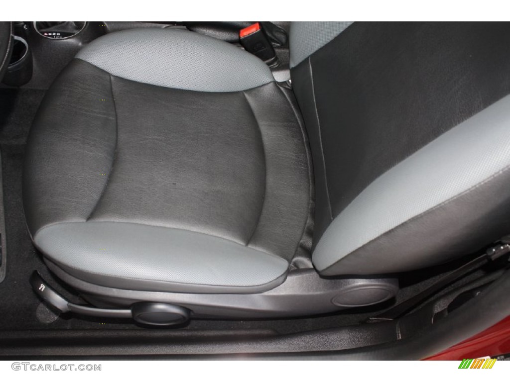 2007 Cooper Hardtop - Nightfire Red Metallic / Grey/Carbon Black photo #14