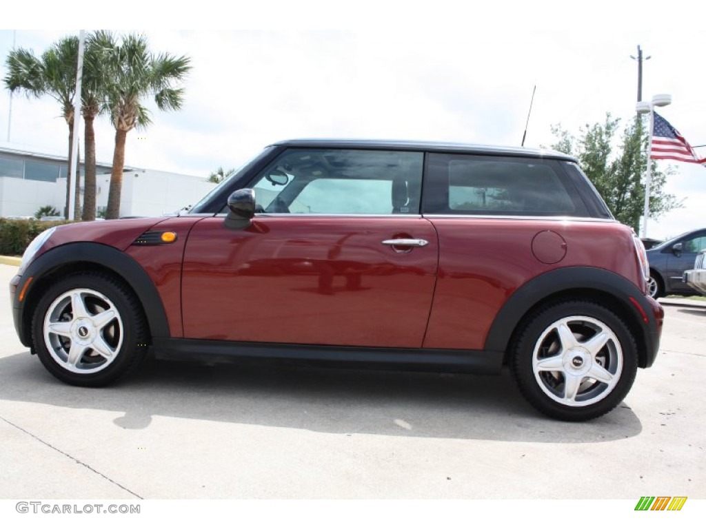 2007 Cooper Hardtop - Nightfire Red Metallic / Grey/Carbon Black photo #30