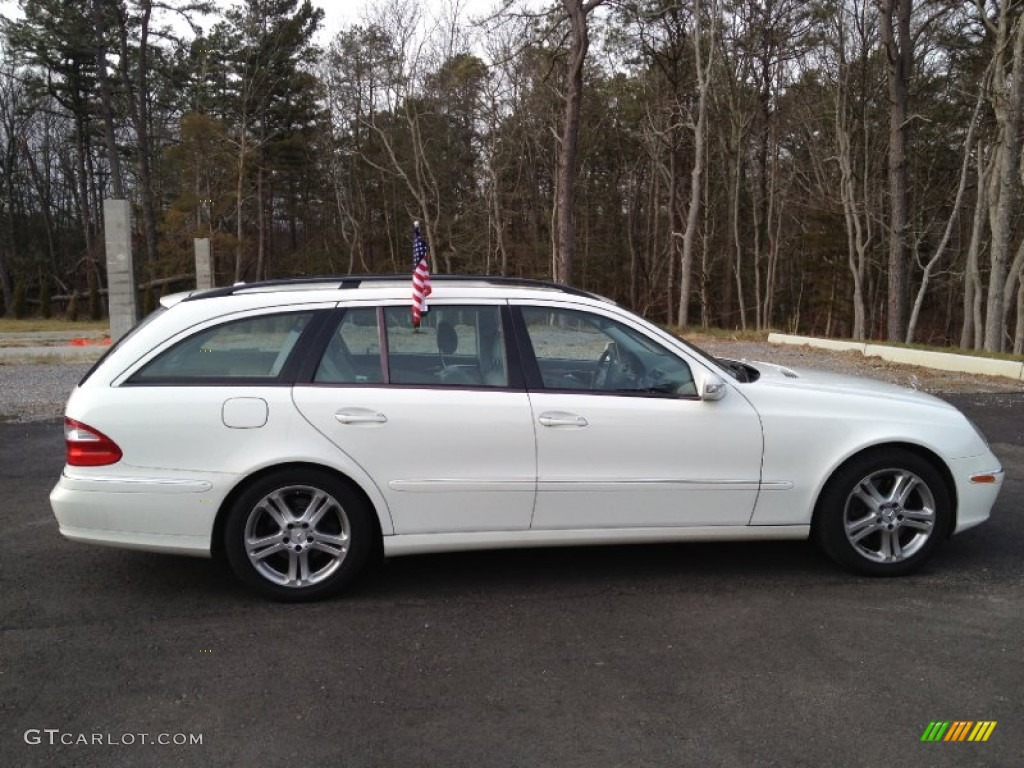 Alabaster White 2005 Mercedes-Benz E 500 4Matic Wagon Exterior Photo #79478756