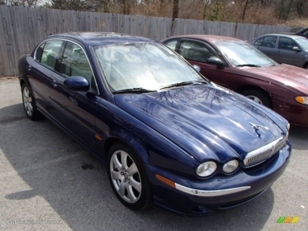 Pacific Blue Metallic Jaguar X-Type