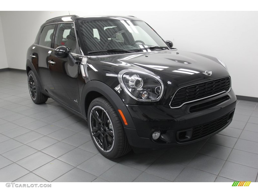 2013 Cooper S Countryman ALL4 AWD - Absolute Black / Carbon Black photo #1