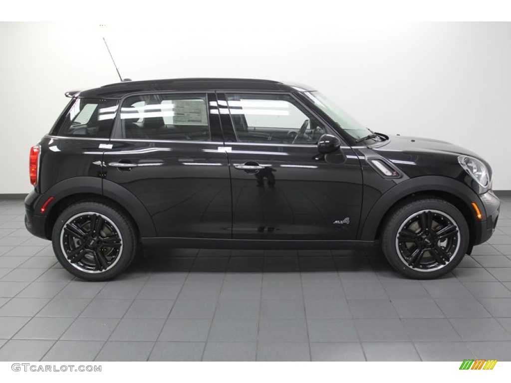 2013 Cooper S Countryman ALL4 AWD - Absolute Black / Carbon Black photo #2