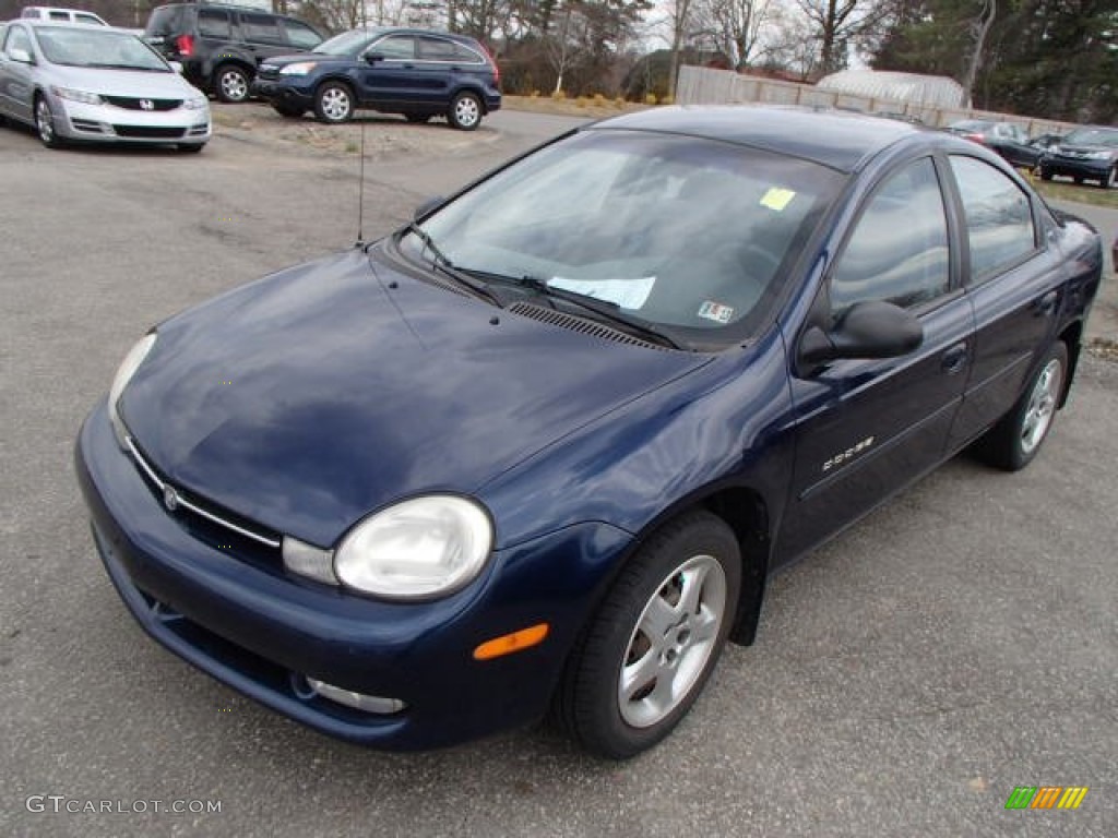 Patriot Blue Pearlcoat 2000 Dodge Neon Highline Exterior Photo #79480500