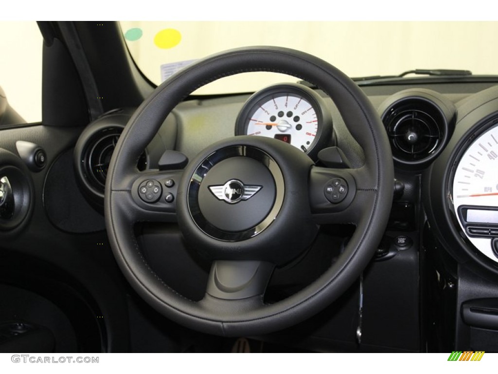 2013 Mini Cooper S Countryman ALL4 AWD Steering Wheel Photos