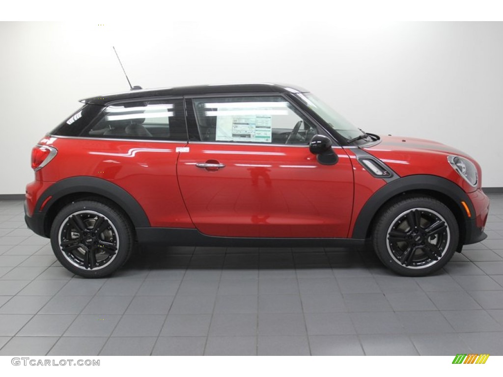 2013 Cooper S Paceman - Blazing Red / Carbon Black photo #2