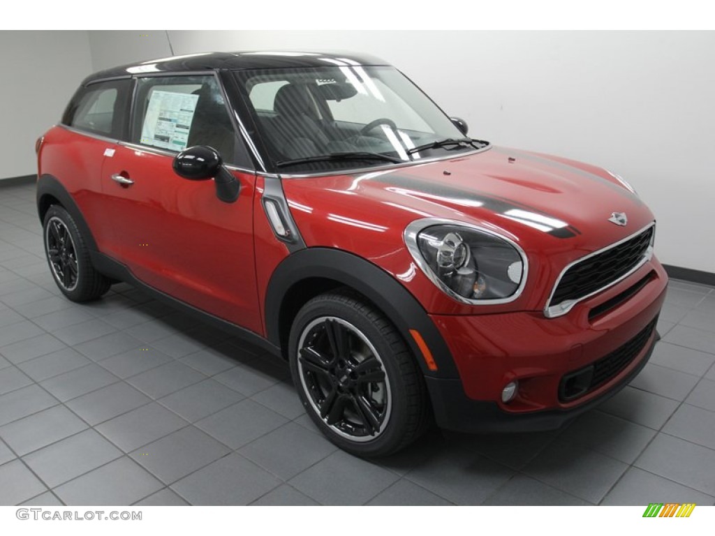 Blazing Red 2013 Mini Cooper S Paceman Exterior Photo #79480973