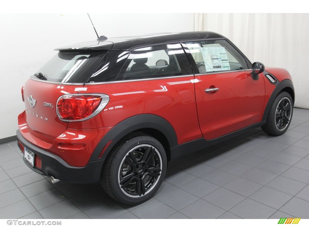 Blazing Red 2013 Mini Cooper S Paceman Exterior Photo #79481010