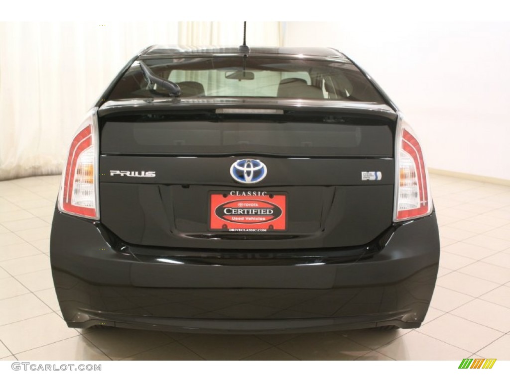 2013 Prius Persona Series Hybrid - Black / Dark Gray photo #22