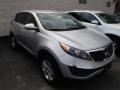 2012 Bright Silver Kia Sportage LX AWD  photo #1