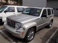 2008 Light Graystone Pearl Jeep Liberty Limited 4x4  photo #3