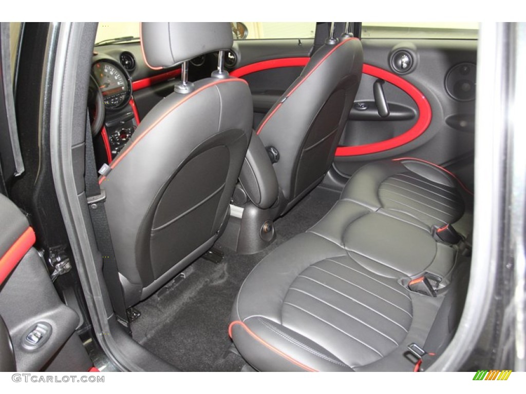 2013 Mini Cooper John Cooper Works Countryman All4 AWD Rear Seat Photos