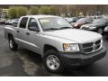 2008 Bright Silver Metallic Dodge Dakota ST Crew Cab 4x4  photo #1