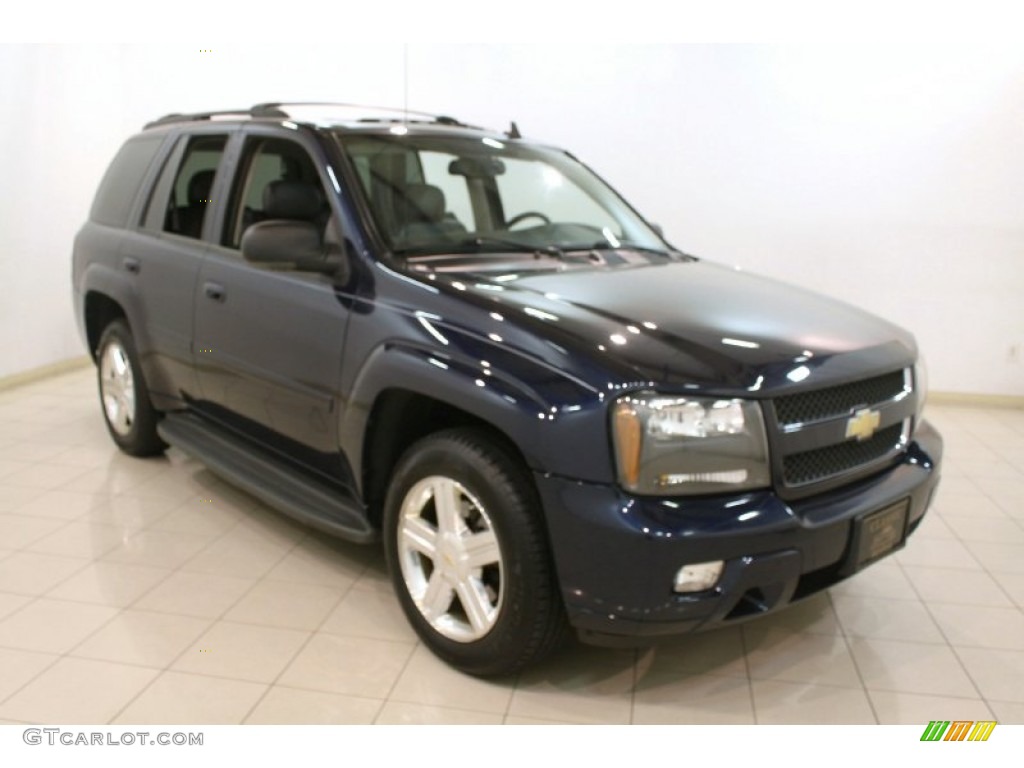 Imperial Blue Metallic 2007 Chevrolet Trailblazer Lt 4x4 Exterior Photo