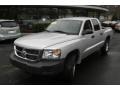 2008 Bright Silver Metallic Dodge Dakota ST Crew Cab 4x4  photo #3