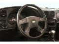 2007 Chevrolet TrailBlazer Ebony Interior Steering Wheel Photo