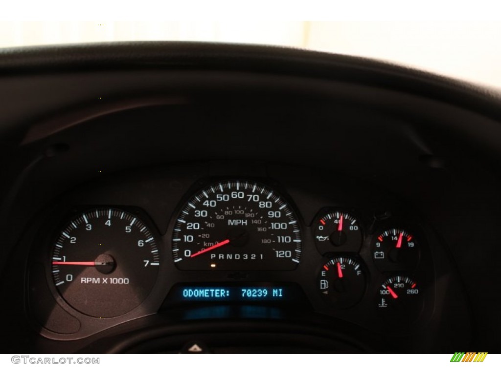 2007 Chevrolet TrailBlazer LT 4x4 Gauges Photo #79482074