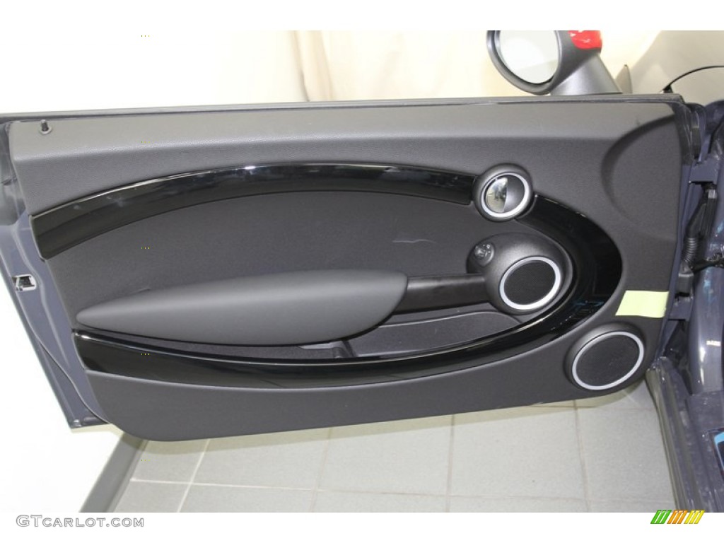 2013 Mini Cooper John Cooper Works GP GP Recaro Sport Black/Dinamica Door Panel Photo #79482980