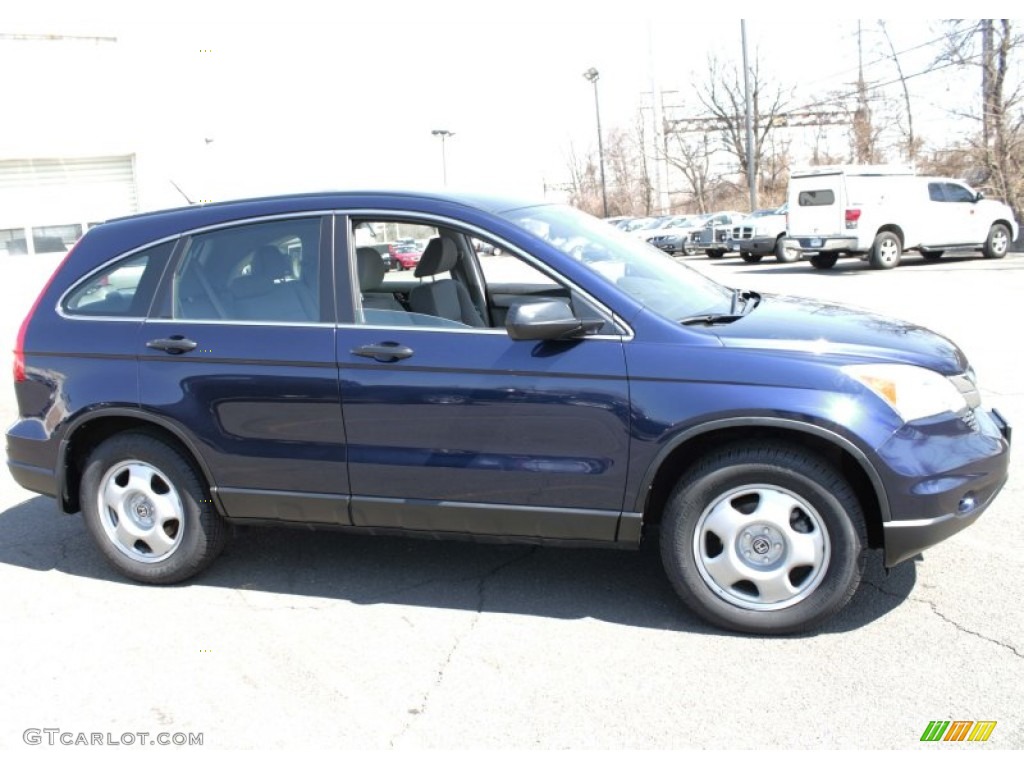 2010 CR-V LX AWD - Royal Blue Pearl / Gray photo #4