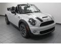 2013 White Silver Metallic Mini Cooper S Convertible  photo #1