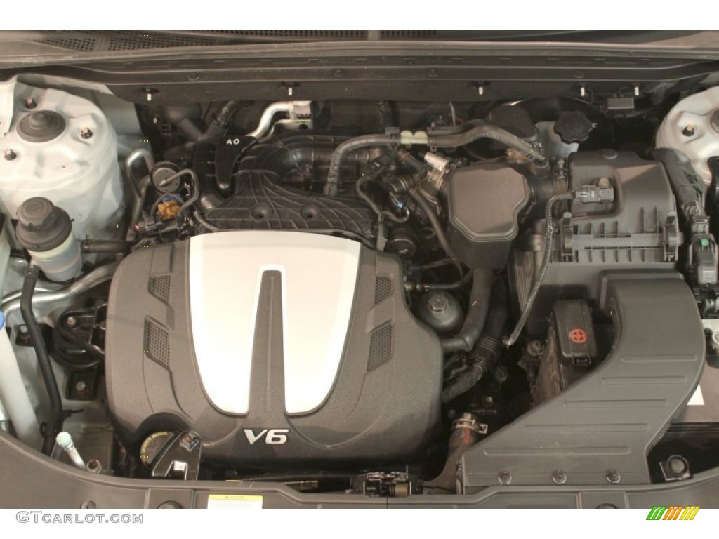 2011 Sorento EX V6 AWD - Bright Silver / Black photo #28
