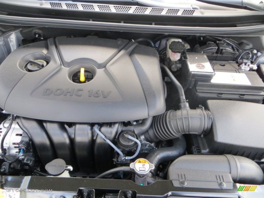 2013 Elantra GLS - Harbor Gray Metallic / Gray photo #16