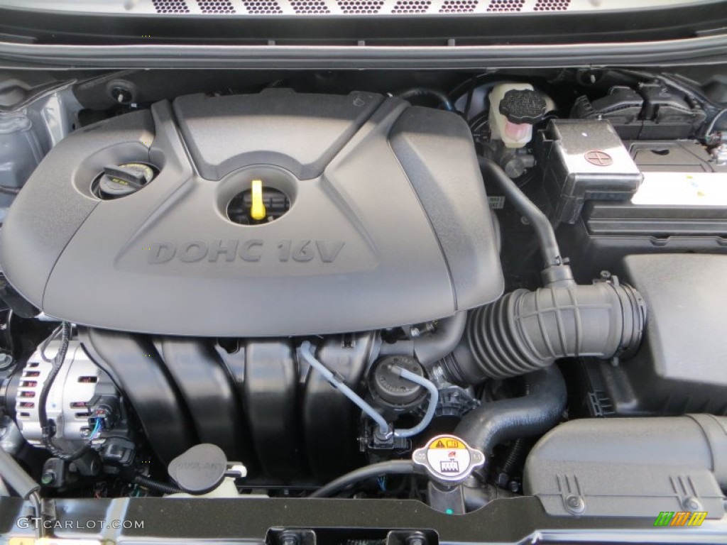 2013 Elantra GLS - Harbor Gray Metallic / Gray photo #17