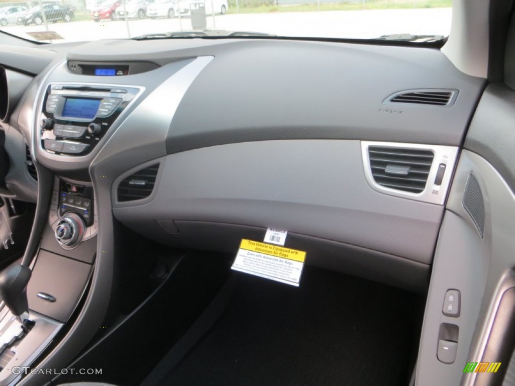 2013 Elantra GLS - Harbor Gray Metallic / Gray photo #18