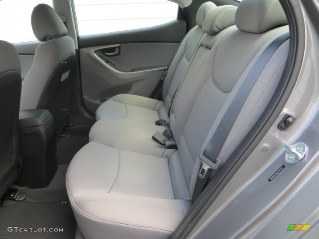 2013 Elantra GLS - Harbor Gray Metallic / Gray photo #20