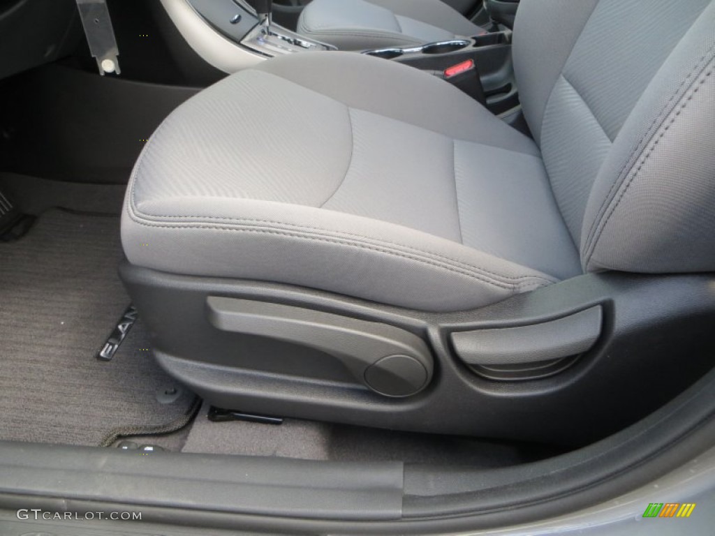 2013 Elantra GLS - Harbor Gray Metallic / Gray photo #23