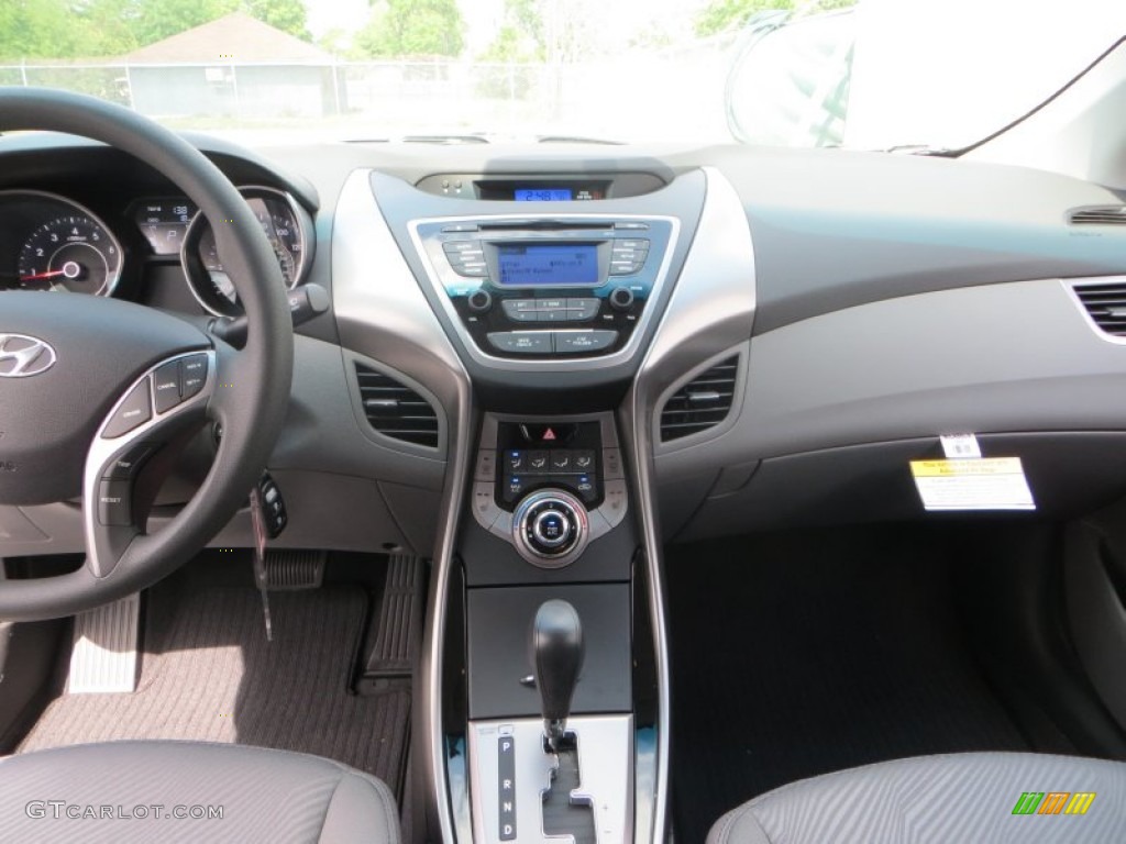 2013 Elantra GLS - Harbor Gray Metallic / Gray photo #25