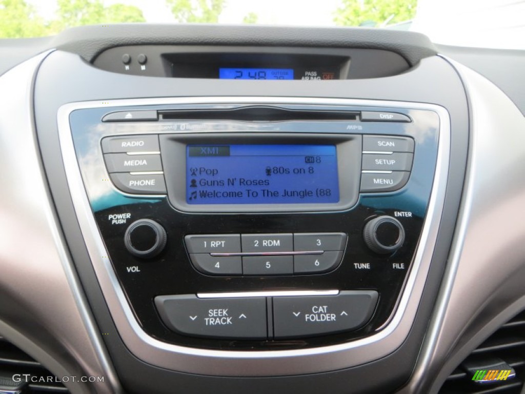 2013 Elantra GLS - Harbor Gray Metallic / Gray photo #26