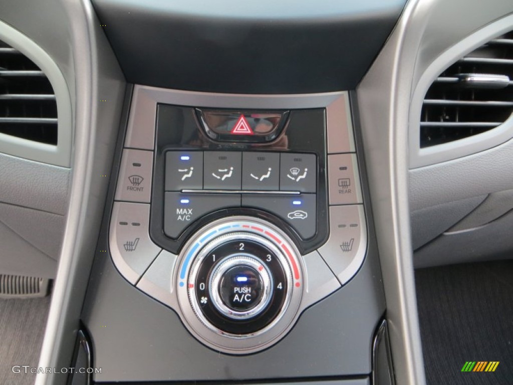 2013 Elantra GLS - Harbor Gray Metallic / Gray photo #27