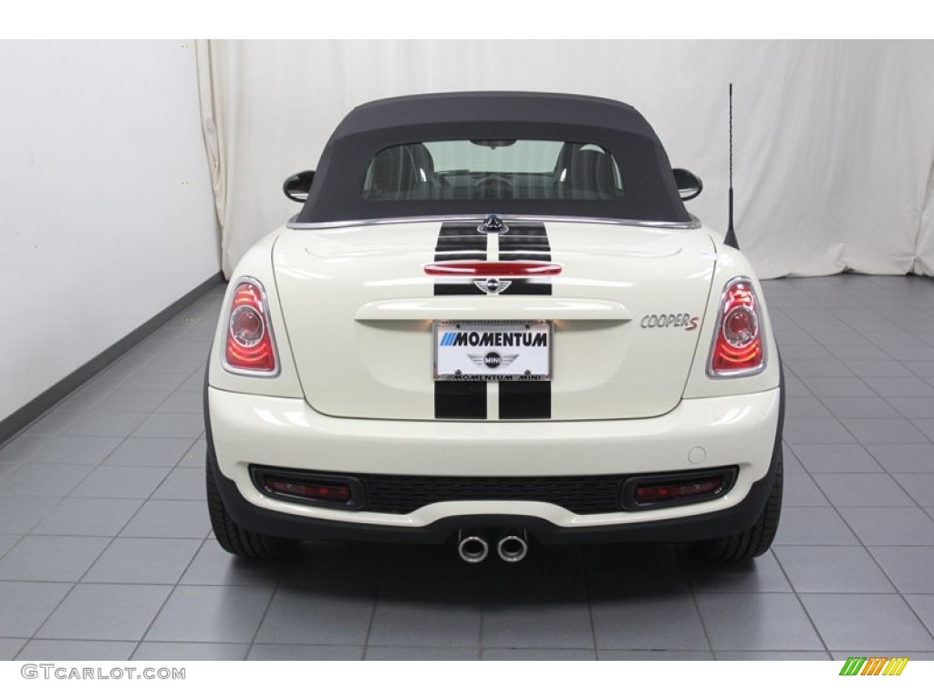 2013 Cooper S Roadster - Pepper White / Toffee Lounge Leather photo #12
