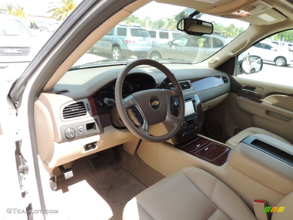 Dark Cashmere/Light Cashmere Interior 2012 Chevrolet Avalanche LTZ Photo #79486073