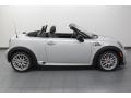 White Silver Metallic 2013 Mini Cooper S Roadster Exterior