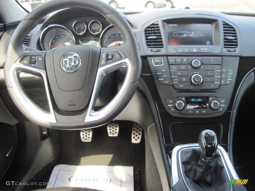 2012 Buick Regal GS Ebony Dashboard Photo #79486490