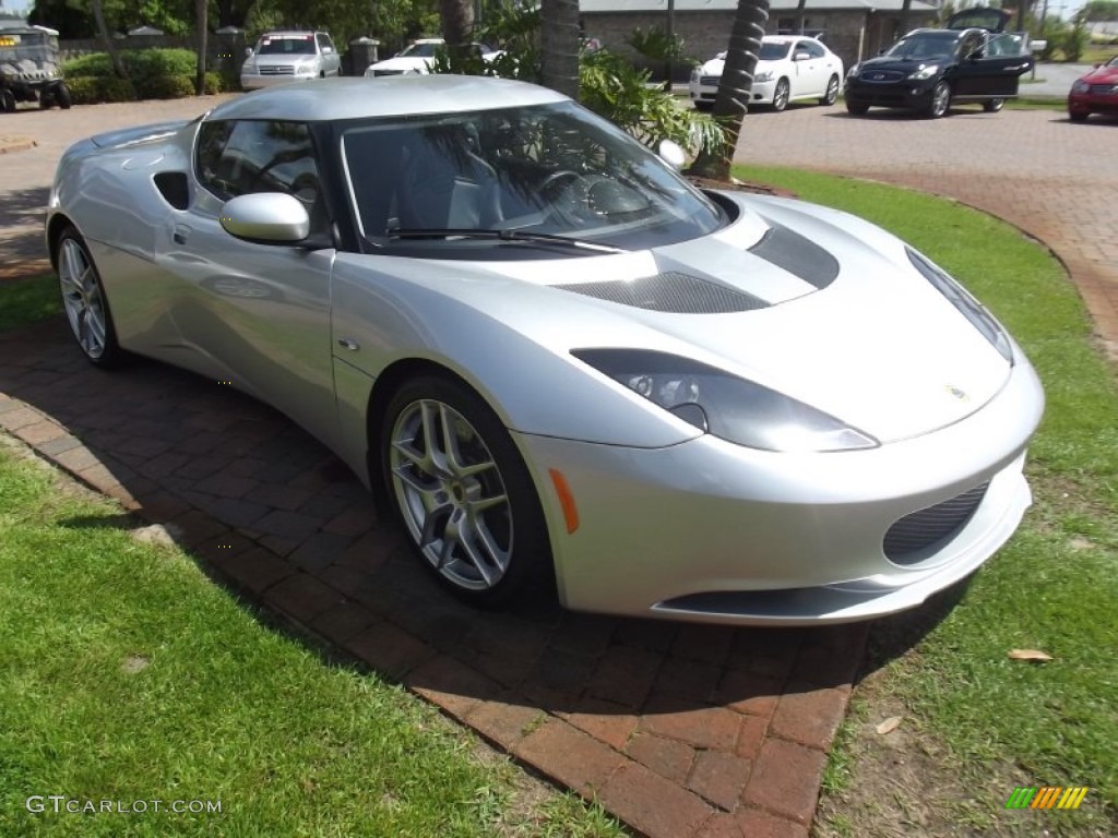 Arctic Silver Metallic 2011 Lotus Evora Coupe Exterior Photo #79487363