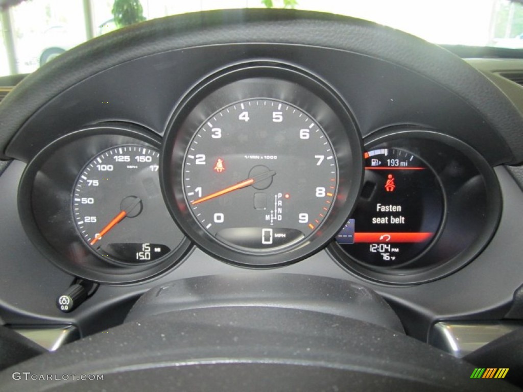 2013 Porsche Boxster Standard Boxster Model Gauges Photo #79487939