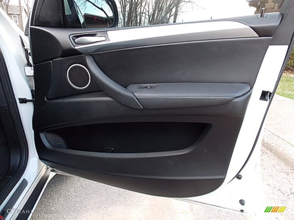 2011 BMW X5 M M xDrive Black Door Panel Photo #79488437